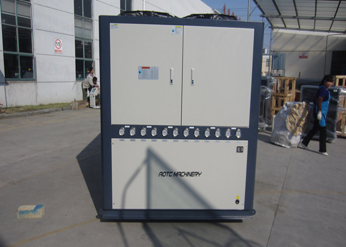 Plastic Injection Molding Air Cooled Screw Chiller 2100*1200*2230mm