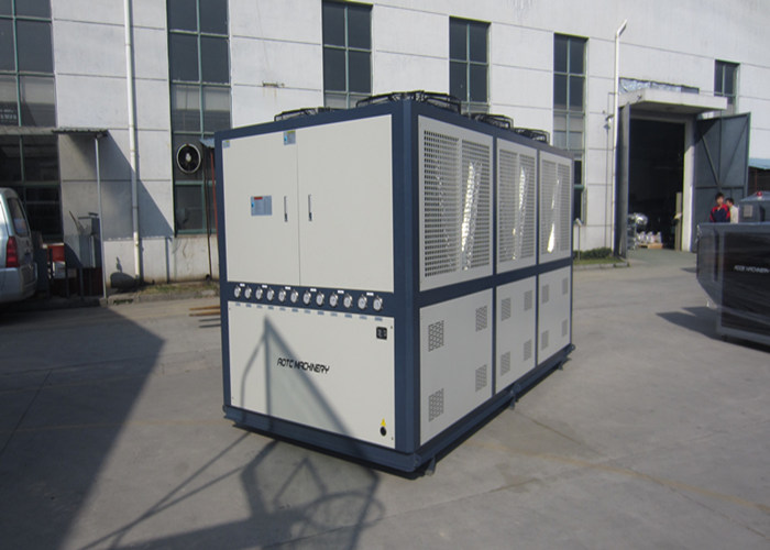 Plastic Injection Molding Air Cooled Screw Chiller 2100*1200*2230mm