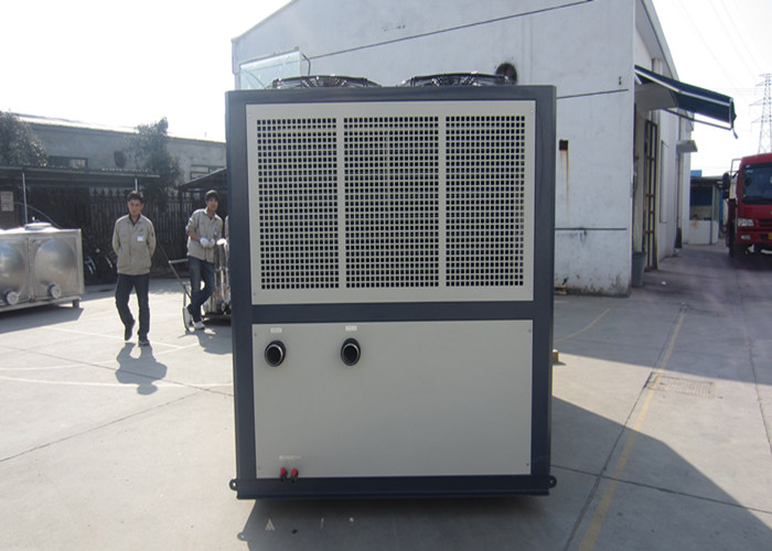 Rubber Presses Air Cooled Screw Chiller 361200 Kcal/h Cooling Capacity ±2℃ Precision 30% Energy Saving