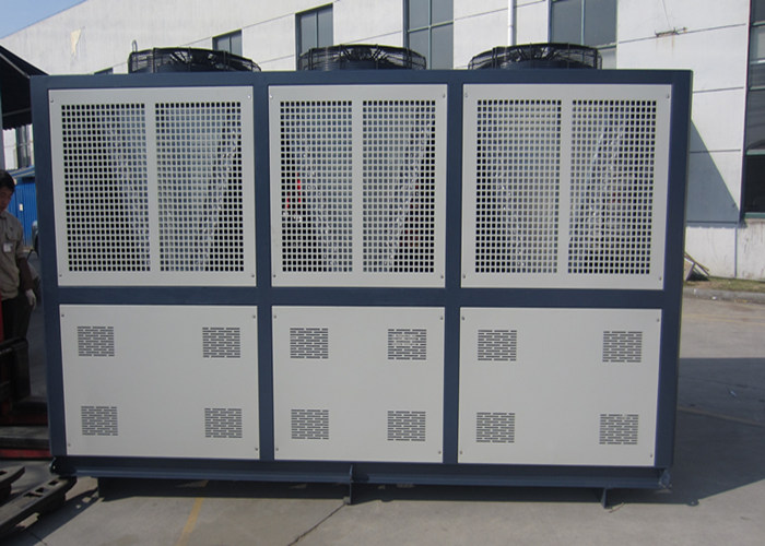 Rubber Presses Air Cooled Screw Chiller 361200 Kcal/h Cooling Capacity ±2℃ Precision 30% Energy Saving