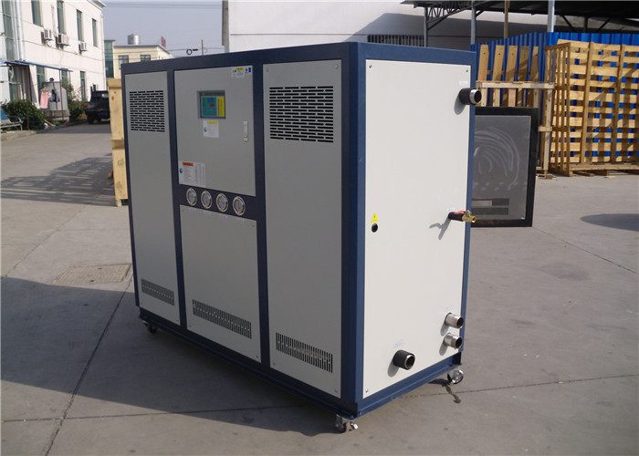 Air Cooled Industrial Chiller 38.37KW 32994Kcal/h Scroll Compressor for Injection Molding