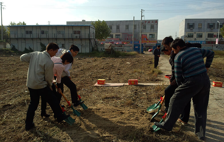 in 2012 first plant of AODE headquarters was put into construction.jpg